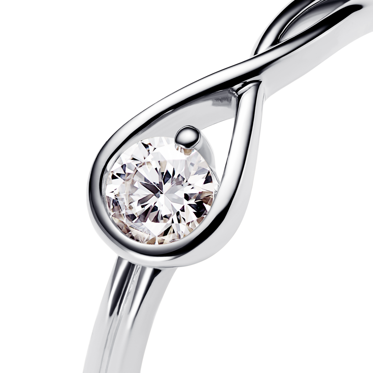 Pandora Infinite Sterling Silver Lab-grown Diamond Ring