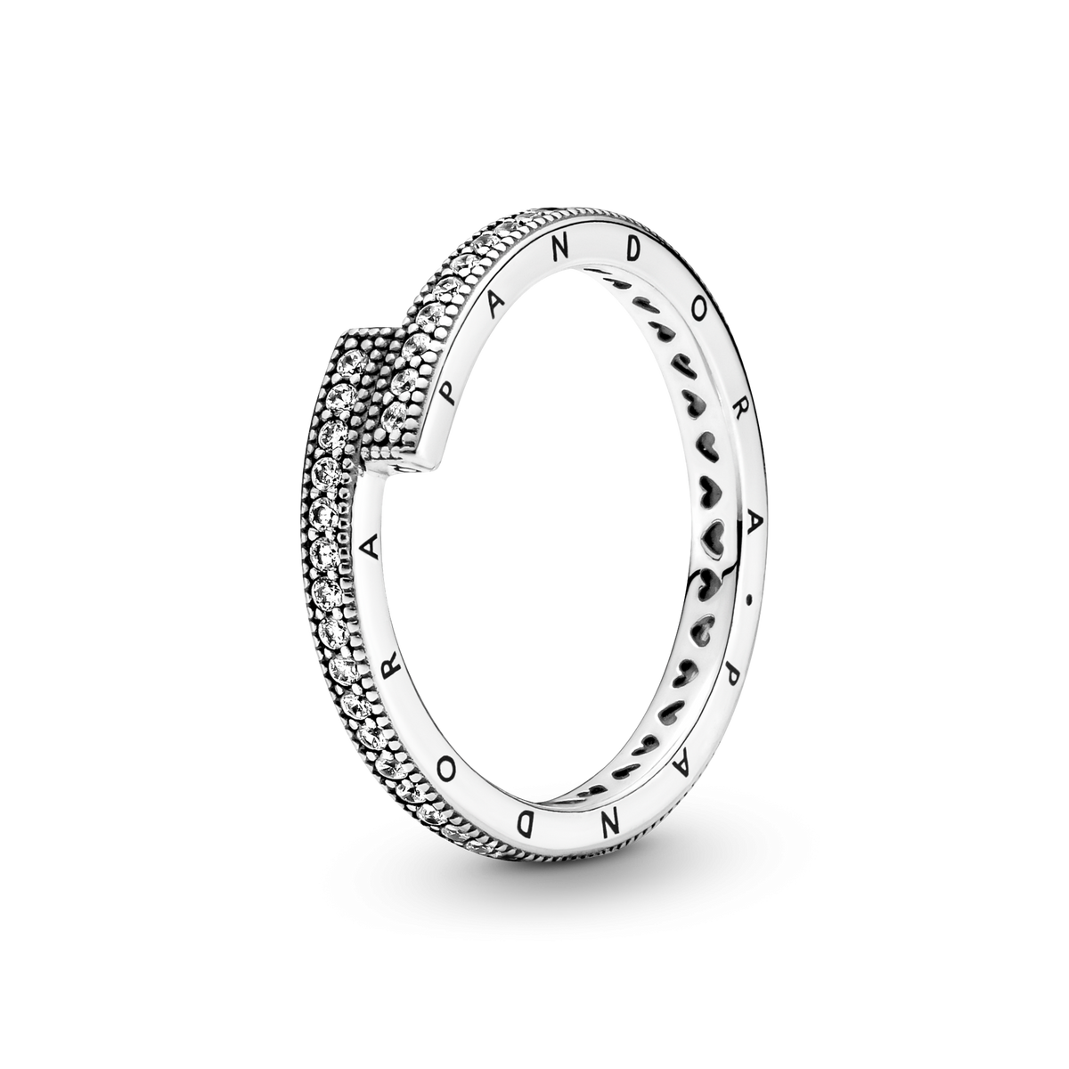 FINAL SALE - Sparkling Overlapping Ring
