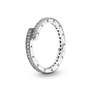 FINAL SALE - Sparkling Overlapping Ring