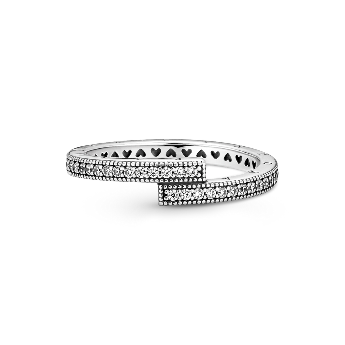 FINAL SALE - Sparkling Overlapping Ring
