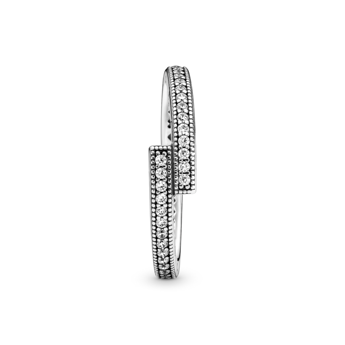 FINAL SALE - Sparkling Overlapping Ring
