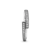 FINAL SALE - Sparkling Overlapping Ring