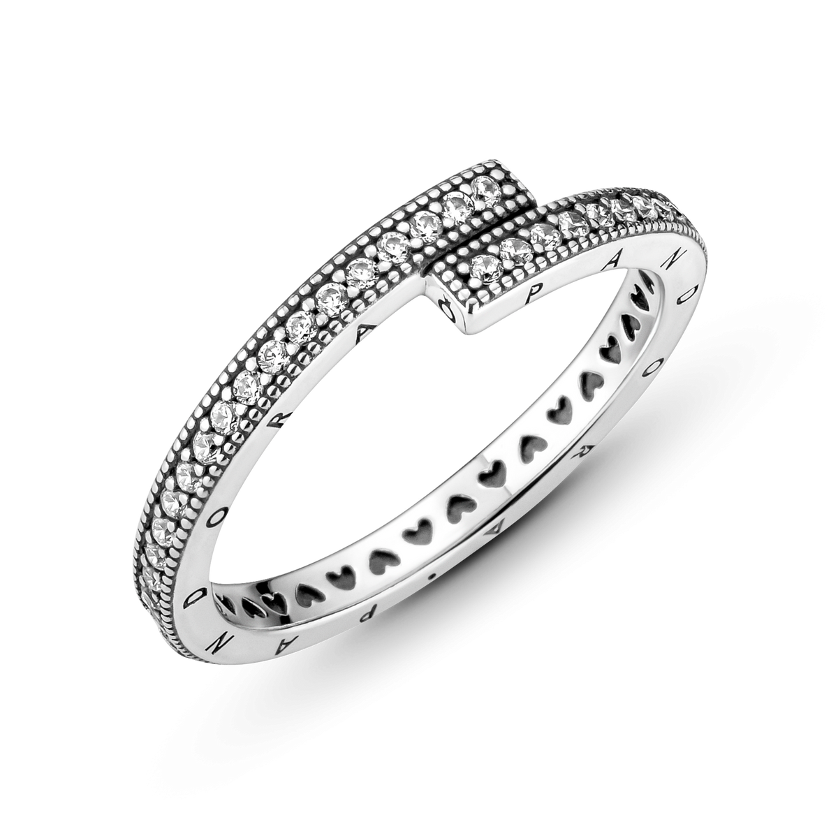 FINAL SALE - Sparkling Overlapping Ring