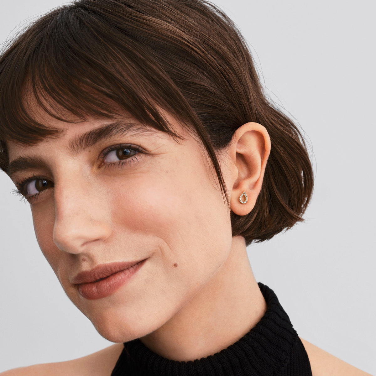 Pandora Infinite Lab-grown Diamond Pavé Stud Earrings
