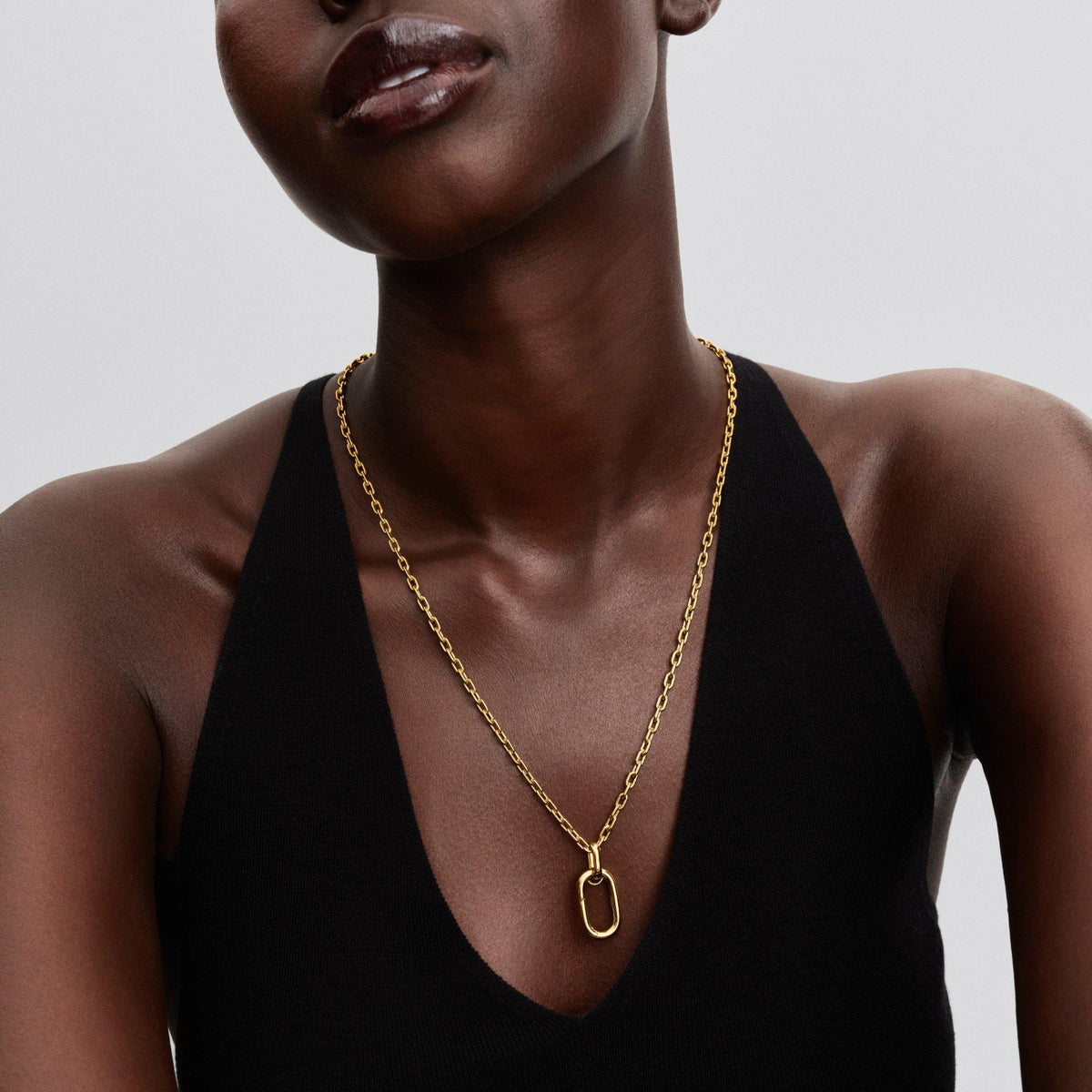 Openable Large Link Chain Necklace