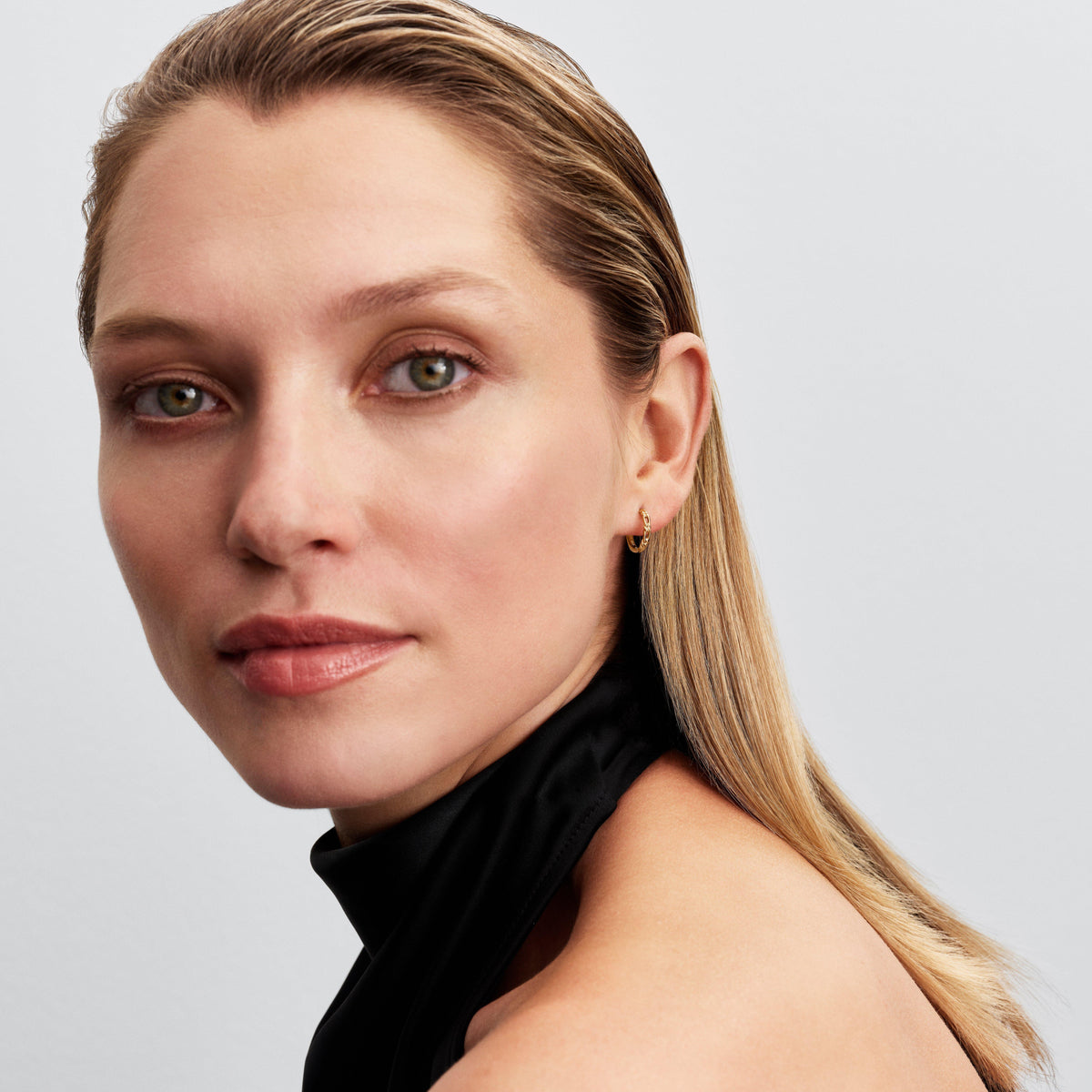 Pandora Era Figaro Hoop Earrings