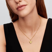 Engravable Heart Tag Pendant 