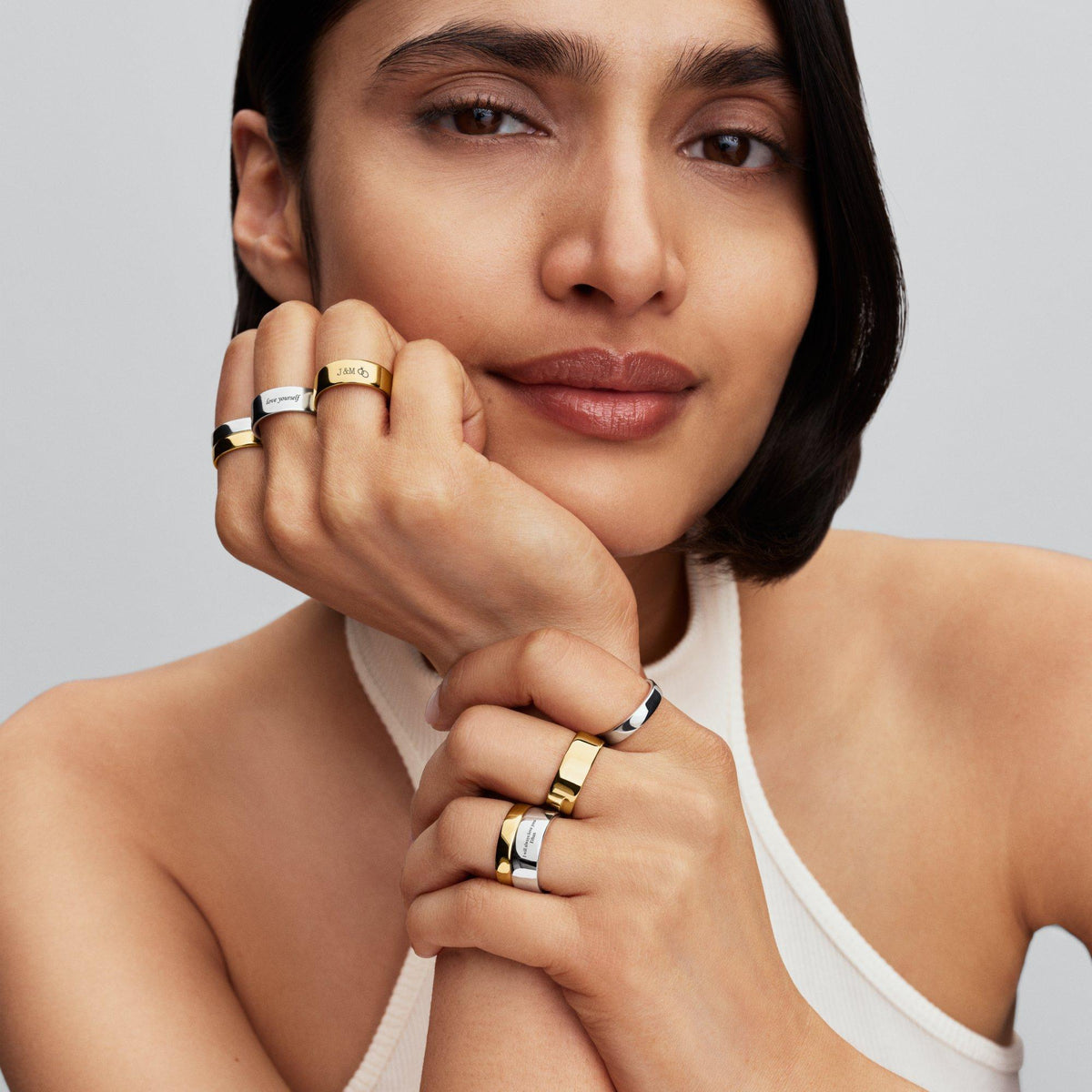 Engravable Classic Band Ring