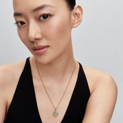 Elongated Link Chain Necklace