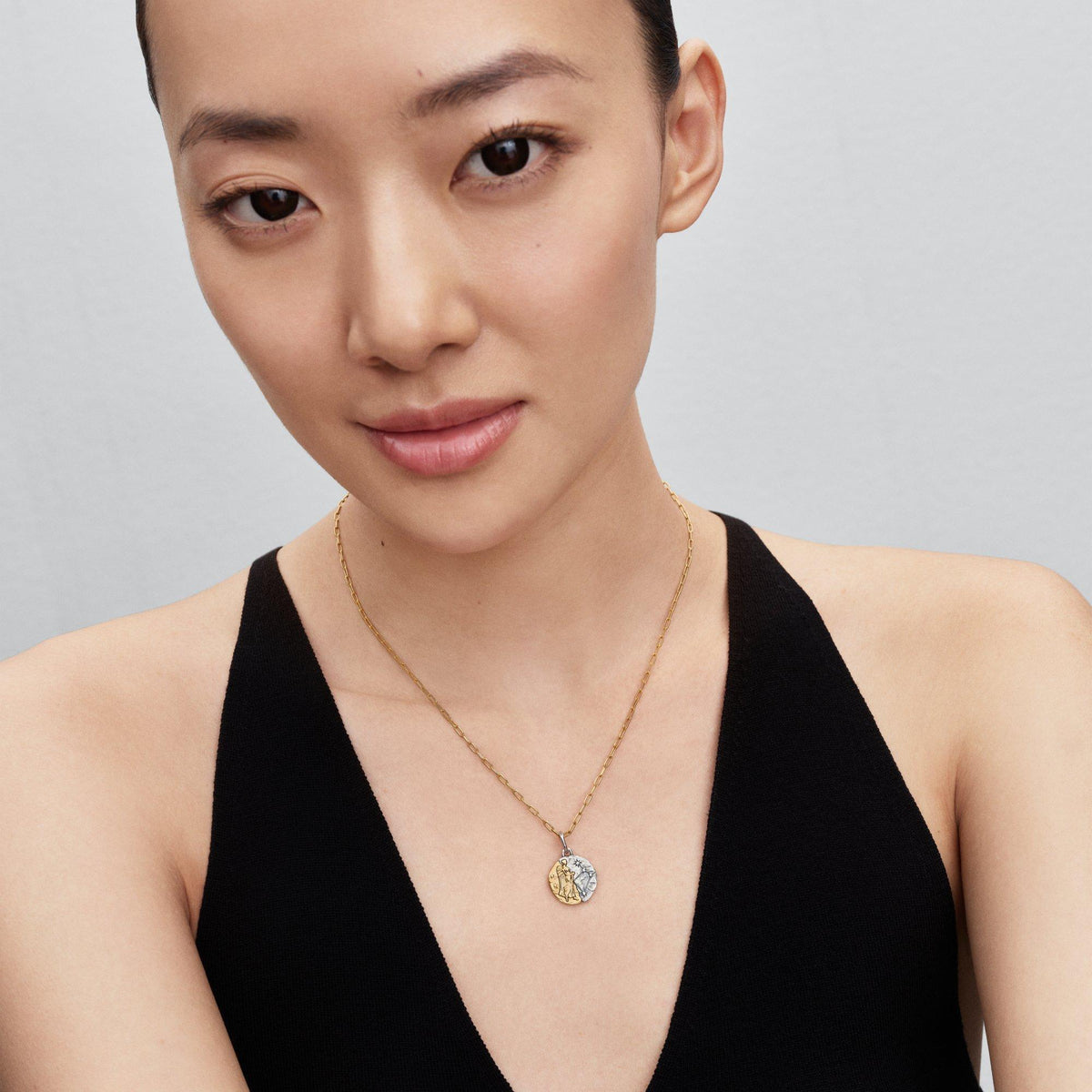 Elongated Link Chain Necklace