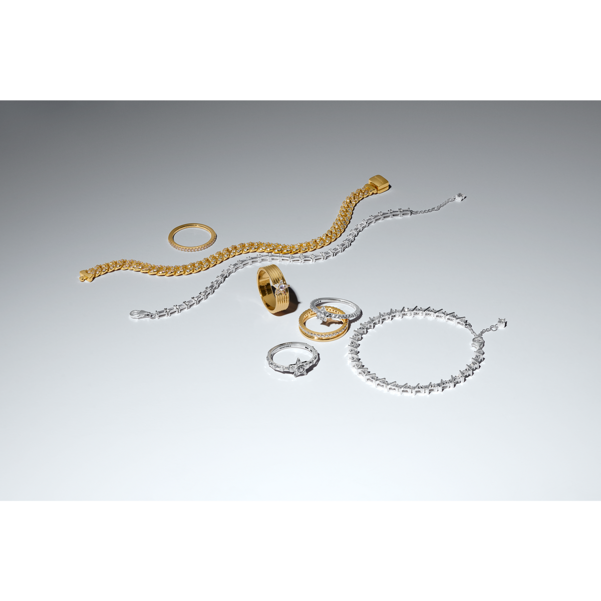 Pavé Cuban Chain Bracelet