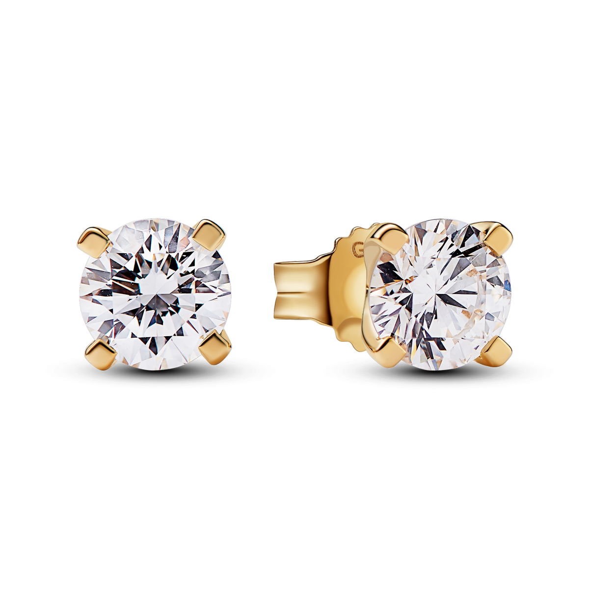 Pandora Era 14k Gold Lab-grown Diamond Earrings