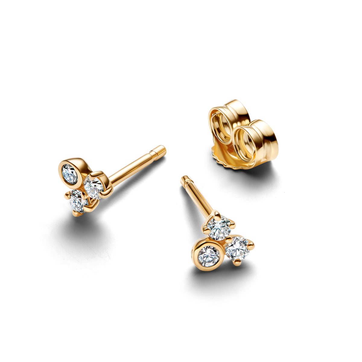 Pandora Era Lab-Grown Diamond Cluster Stud Earrings