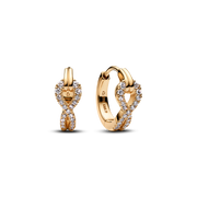 Pandora Infinite Lab-grown Diamond Pavé Hoop Earrings