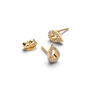 Pandora Infinite Lab-grown Diamond Pavé Stud Earrings