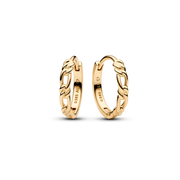 Pandora Era Figaro Hoop Earrings