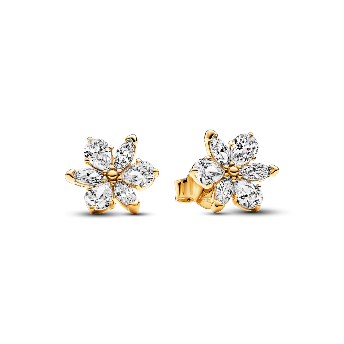 Sparkling Herbarium Cluster Stud Earrings