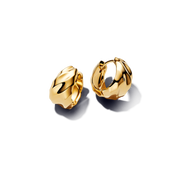Rippled Hoop Earrings