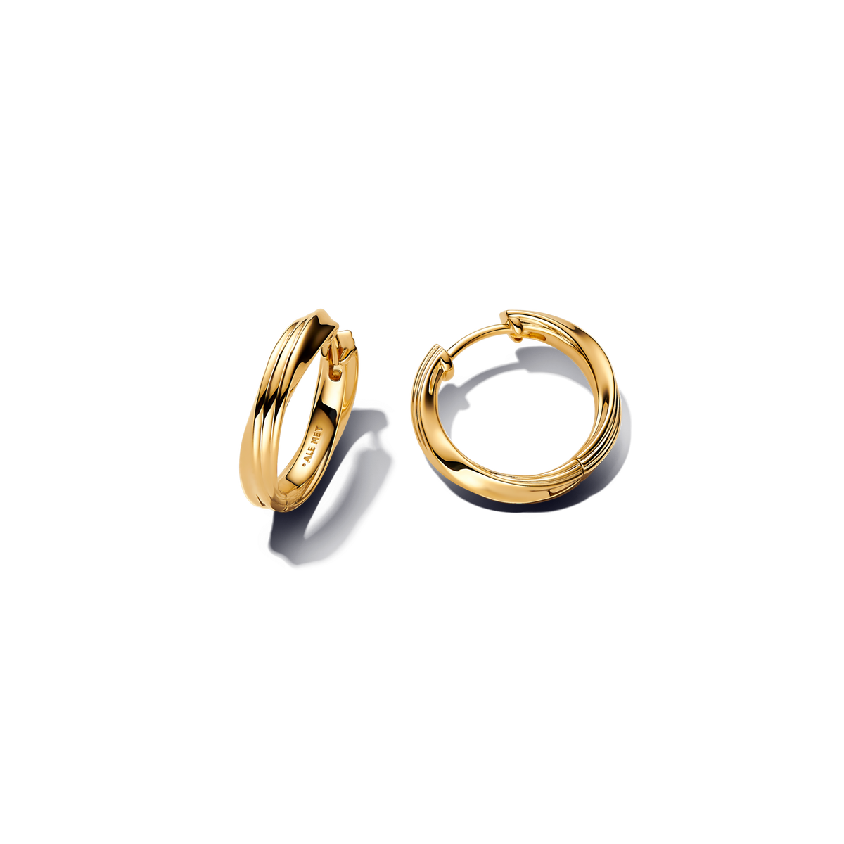Twisted Hoop Earrings