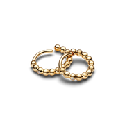 Beaded Huggie Earrings
