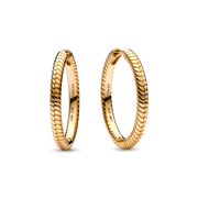 Pandora Moments Charm Hoop Earrings