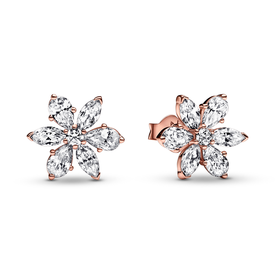 FINAL SALE - Sparkling Herbarium Cluster Stud Earrings