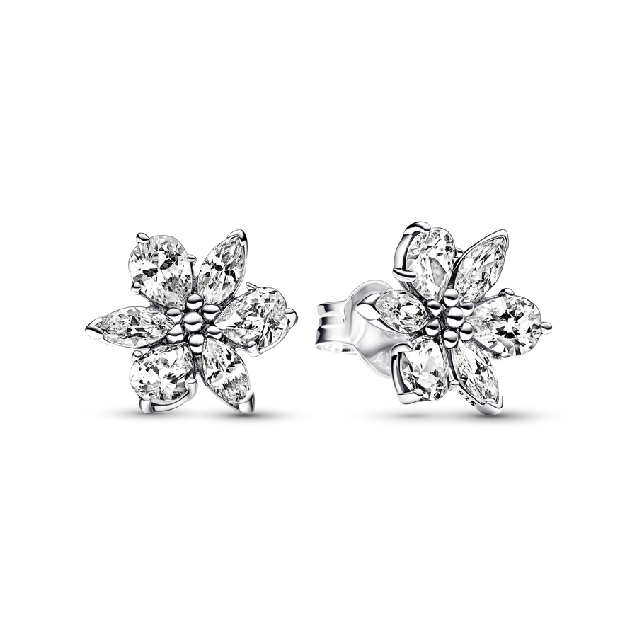 Sparkling Herbarium Cluster Stud Earrings