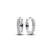 Sparkling Huggie Hoop Earrings