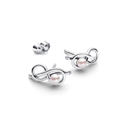 Infinity Knot Stud Earrings