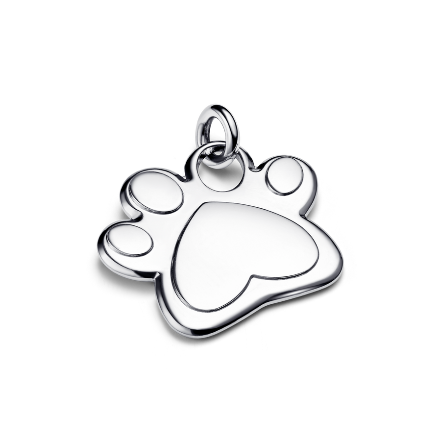 FINAL SALE - Engravable Paw Pet Collar Tag