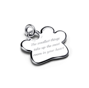 FINAL SALE - Engravable Paw Pet Collar Tag