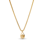 Pandora Infinite 14k Gold Lab-grown Diamond Pendant Necklace