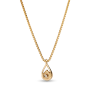 Pandora Infinite 14k Gold Lab-grown Diamond Pendant Necklace