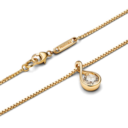 Pandora Infinite 14k Gold Lab-grown Diamond Pendant Necklace