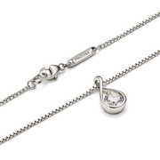 Pandora Infinite 14k White Gold Lab-grown Diamond Pendant Necklace