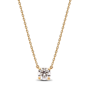 Pandora Era 14k Gold Lab-grown Diamond Pendant Necklace