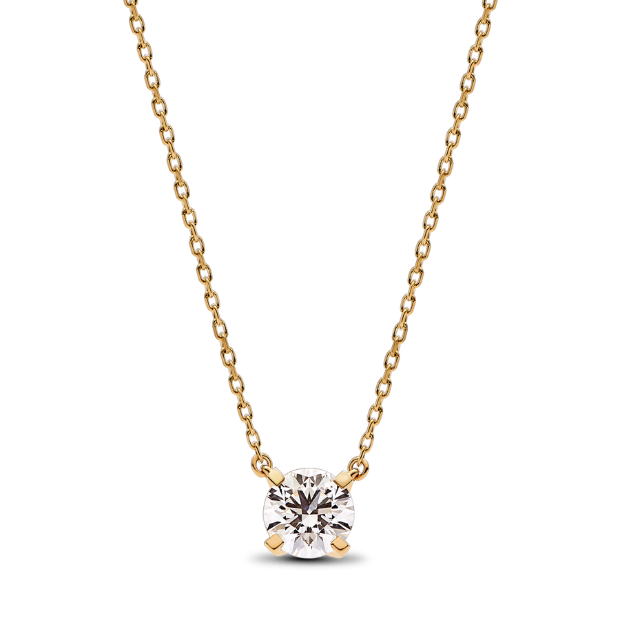 Pandora Era 14k Gold Lab-grown Diamond Pendant Necklace