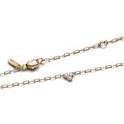 Pandora Era Lab-Grown Diamond Cluster Paperclip Chain Necklace