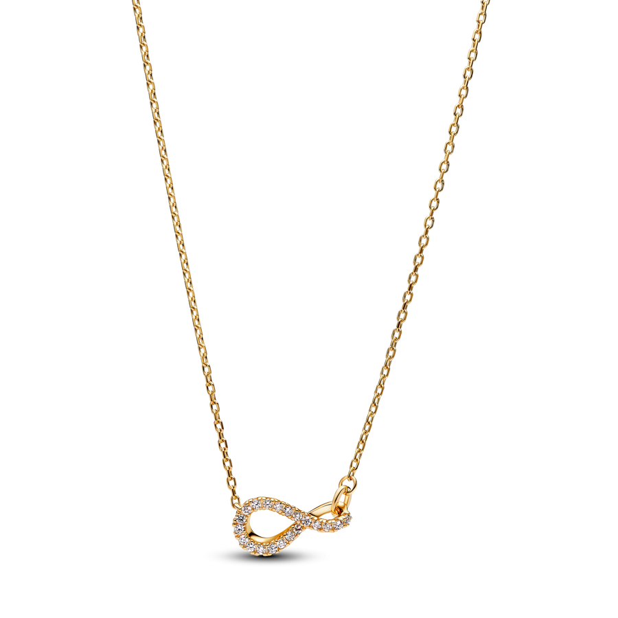 Pandora Infinite Lab-grown Diamond Pavé Pendant Necklace