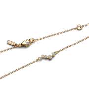 Pandora Era Lab-Grown Diamond Droplet Bar Necklace