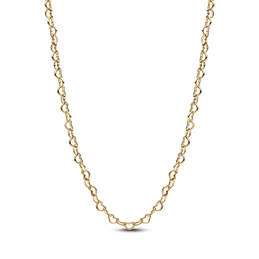 Pandora Era Linked Hearts Chain Necklace