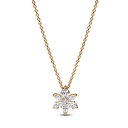 Sparkling Herbarium Cluster Pendant Necklace