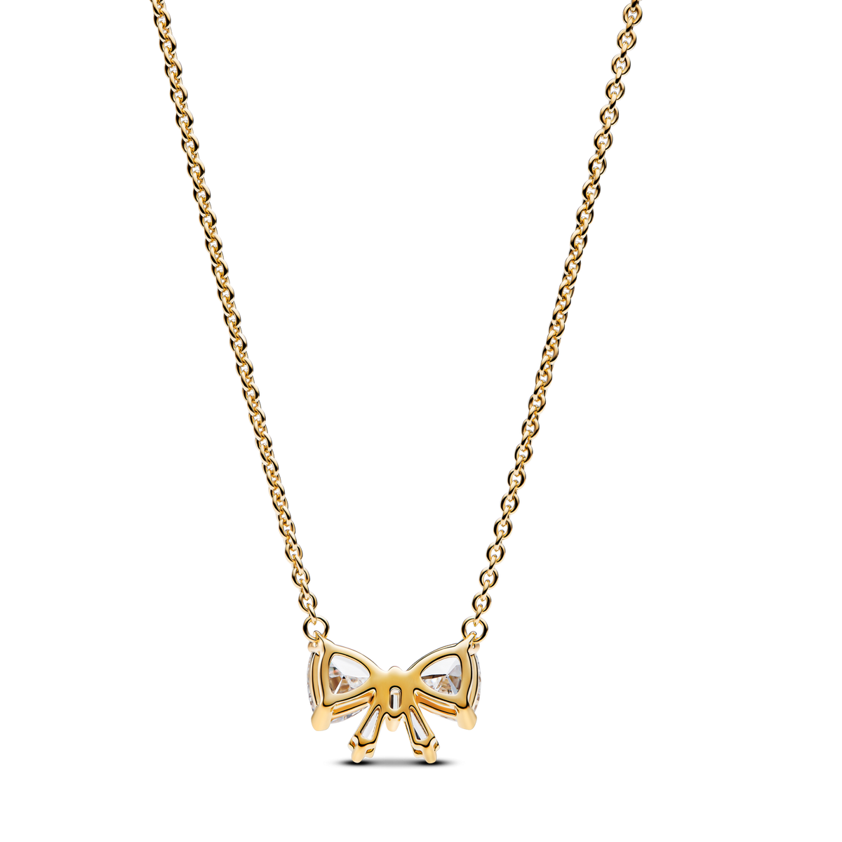 Sparkling Bow Necklace