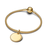 Engravable Round Tag Pendant