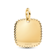 Engravable Square Tag Pendant
