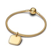 Engravable Square Tag Pendant