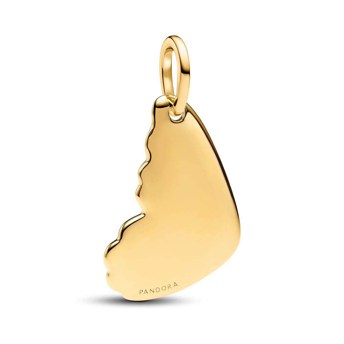 Engravable Butterfly Wing Tag Pendant