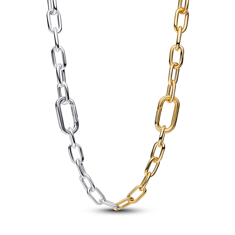 Two-tone Link Chain Necklace