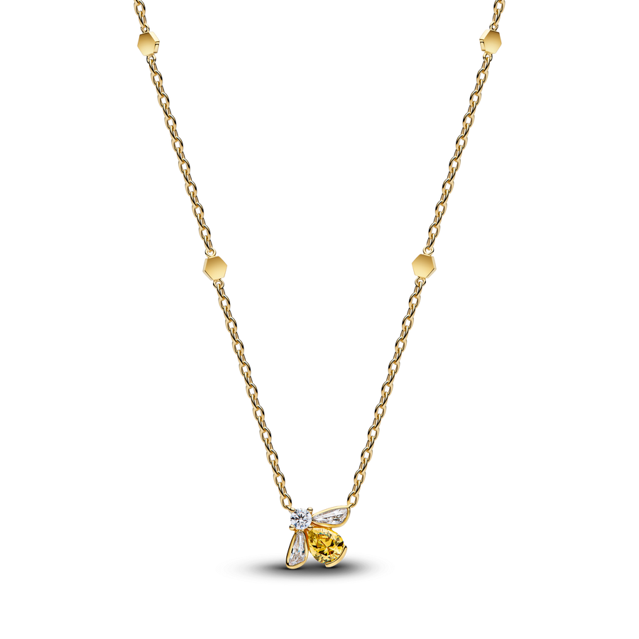 Honey Bee Pendant Necklace