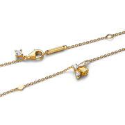 Honey Bee Pendant Necklace